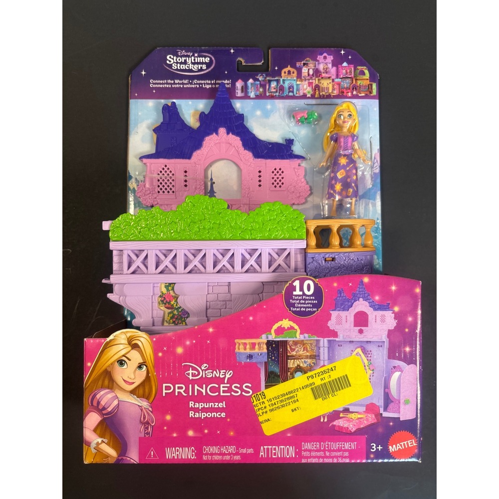 Disney Princess Rapunzel Storytime Stackers Playset Mattel HLP99 Tangled Tower